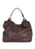 Beverly Woven Shoulder Bag, back view